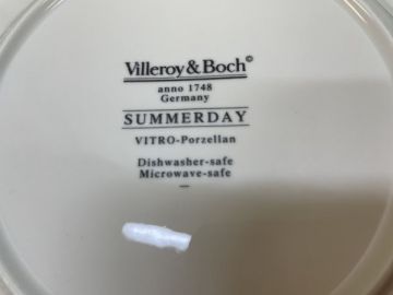 Nr Nr.40 lėkštės 6vnt Villeroy&Boch