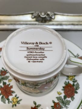 Nr Nr.215 puodelis +2 lėkštutės VILLEROY & BOCH