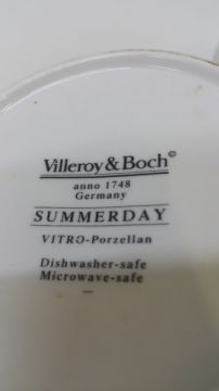 Nr Nr.287 cukrinė Villeroy&Boch